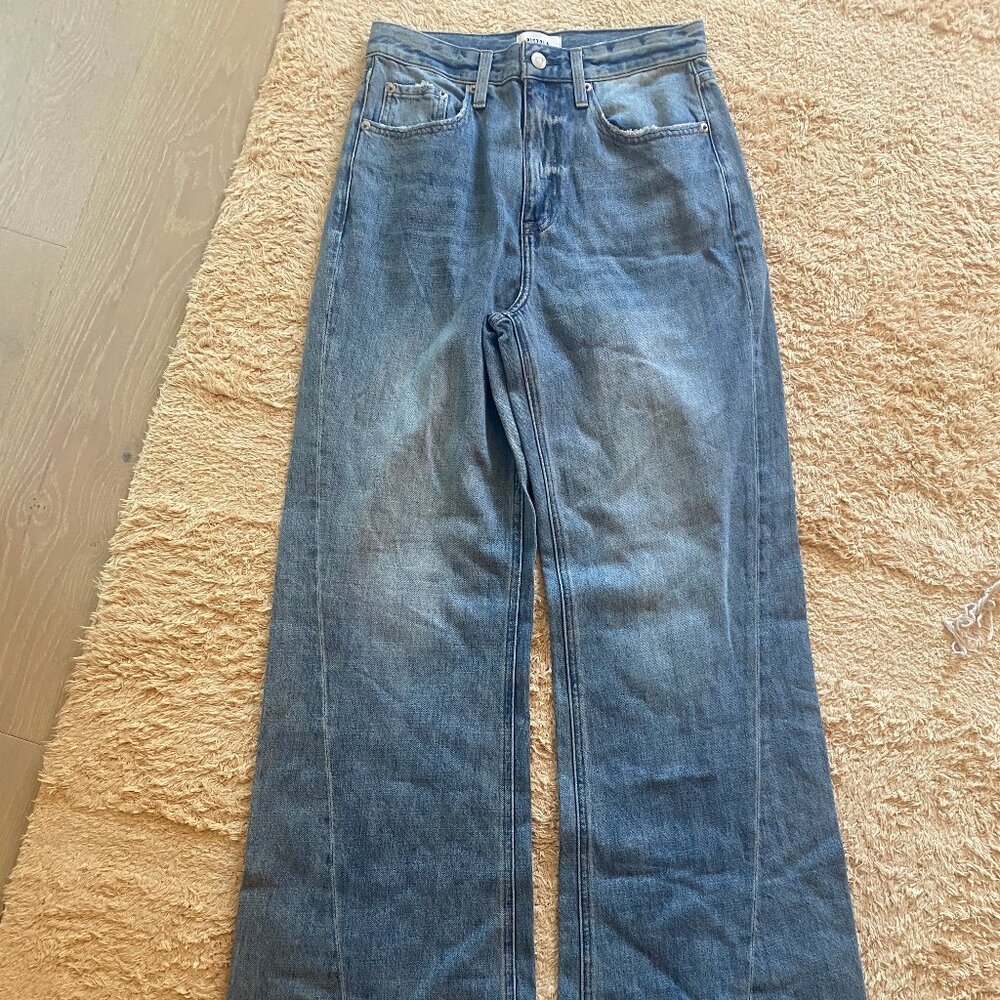 BNWT Pistola Ruby High Rise Palazzo Jeans Denim Size 26
